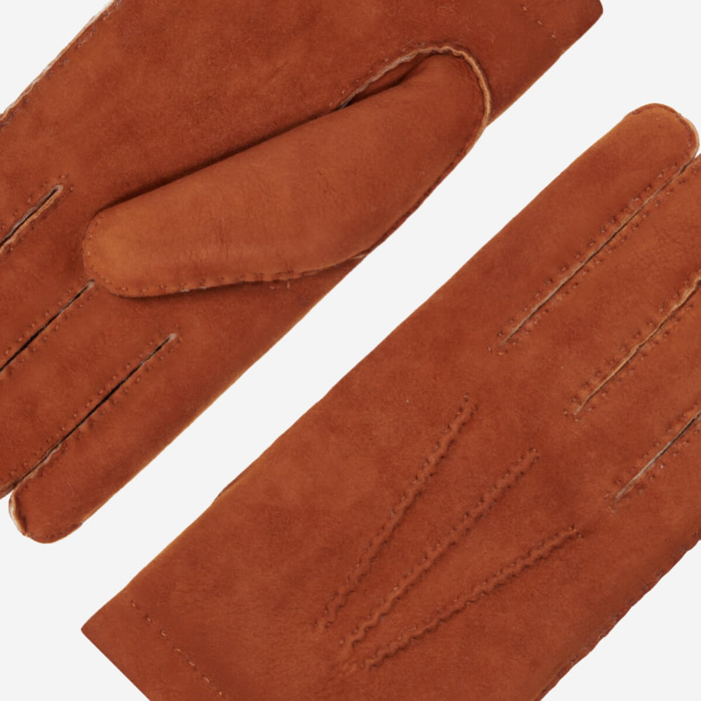 Men's Hand Crafted Luxury Sheepskin Mittens 100% Luxury Real Sheep Skin Made to sold Order One Size Cold Weather Gloves for Men