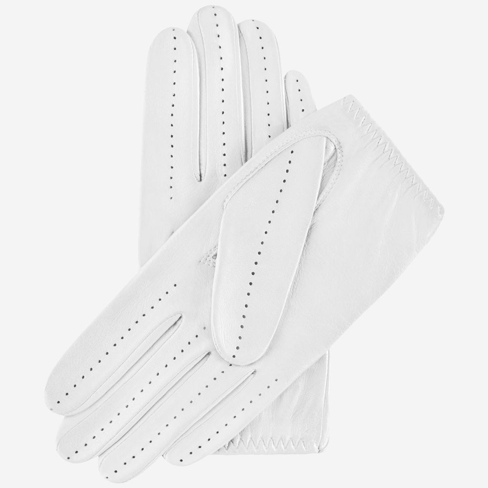 Deadstock Doe Skin White Italian buy Gloves